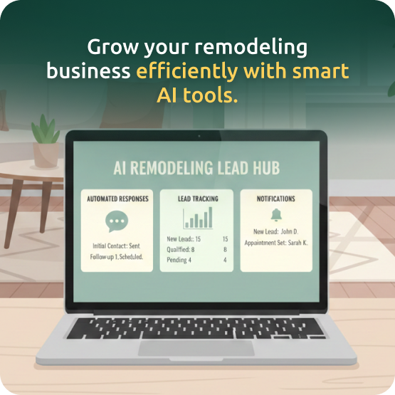 AI-driven lead generation for remodelers targeting homeowners ready to hire
