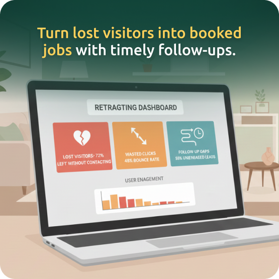 Facebook pixel retargeting for home improvement companies staying top of mind