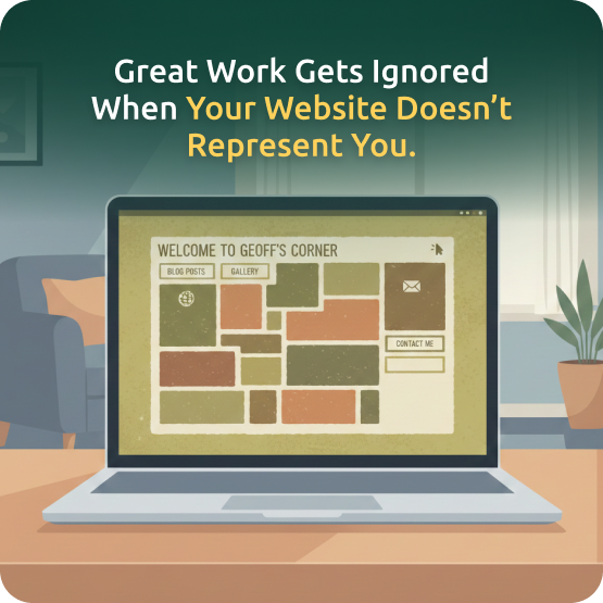 Slow and outdated remodeling company website losing potential customers