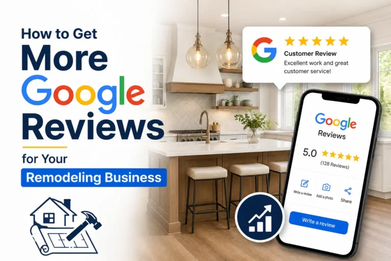 How to Get More Google Reviews for Your Remodeling Business
