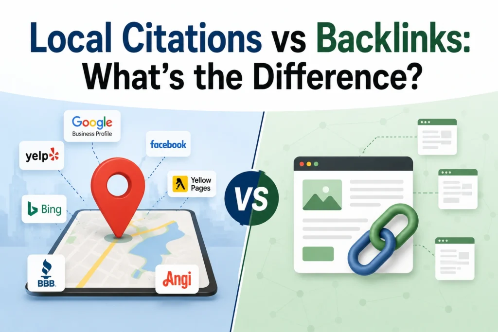 Local Citations vs Backlinks: What's the Difference?