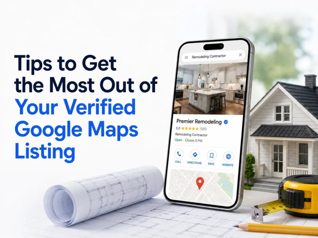 Tips to Get the Most Out of Your Verified Google Maps Listing